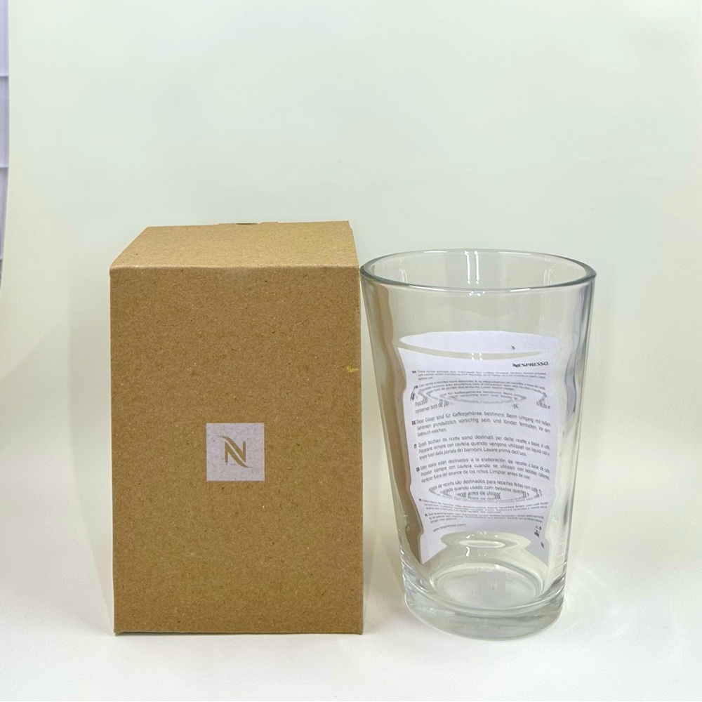 Nespresso VIEW Recipe glass 12 oz.